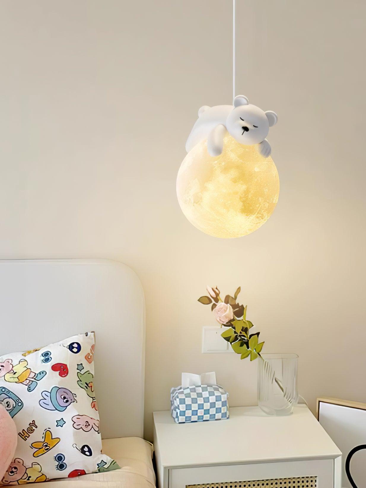 Animal Sleeping Pendant Lamp