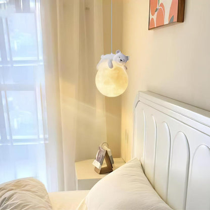 Animal Sleeping Pendant Lamp