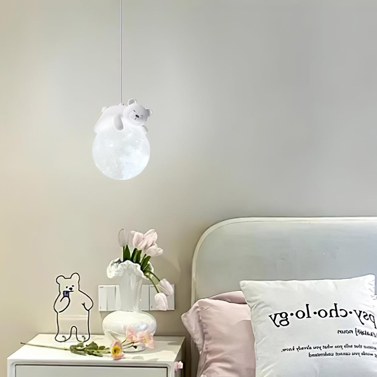 Animal Sleeping Pendant Lamp