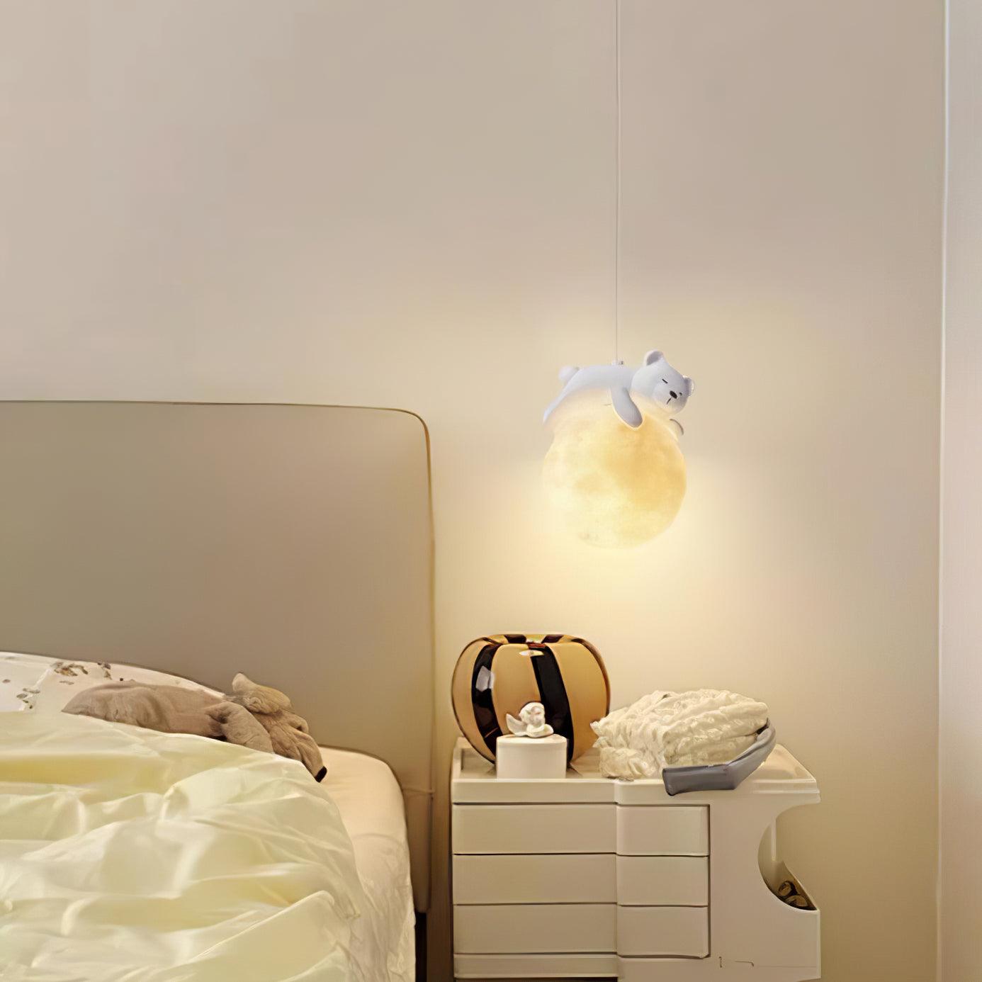 Animal Sleeping Pendant Lamp
