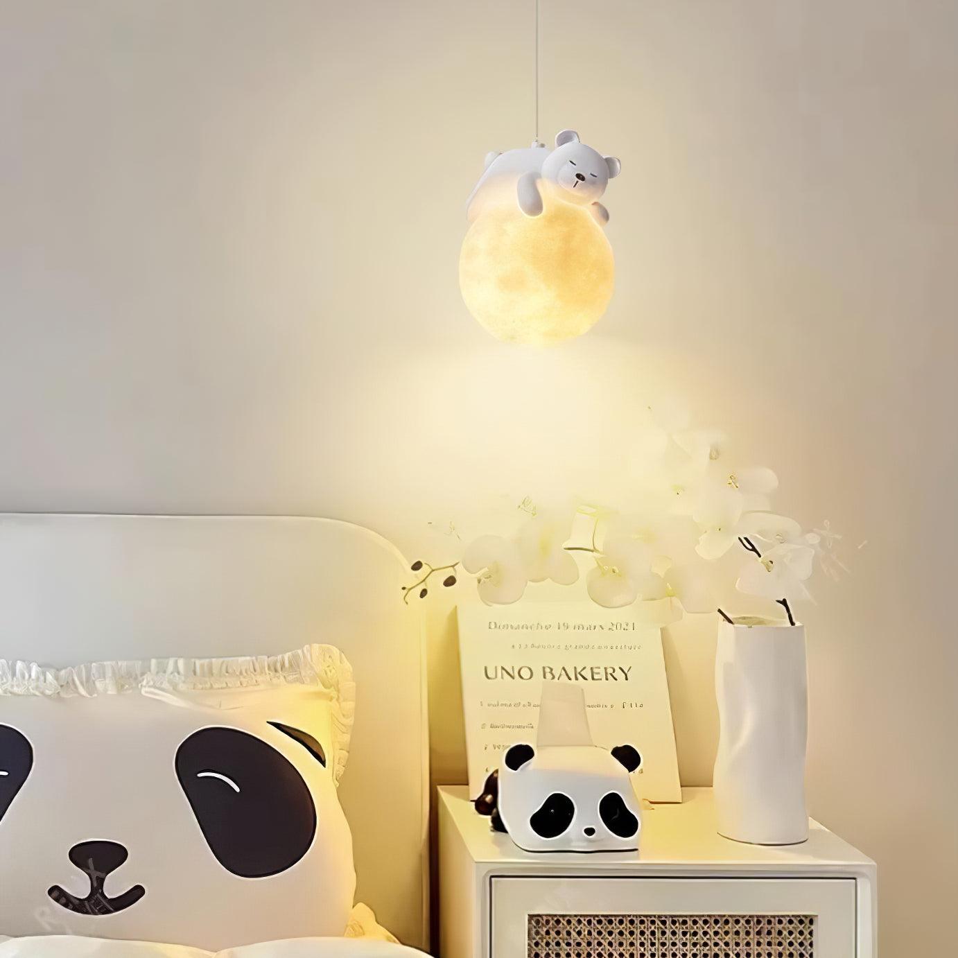 Animal Sleeping Pendant Lamp