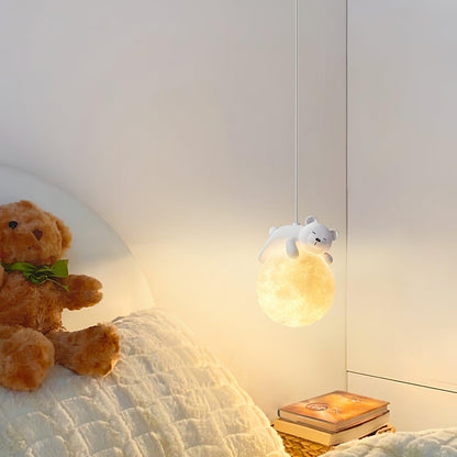 Animal Sleeping Pendant Lamp