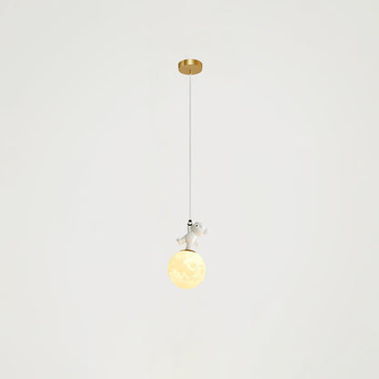 Animal And Moon Pendant Light