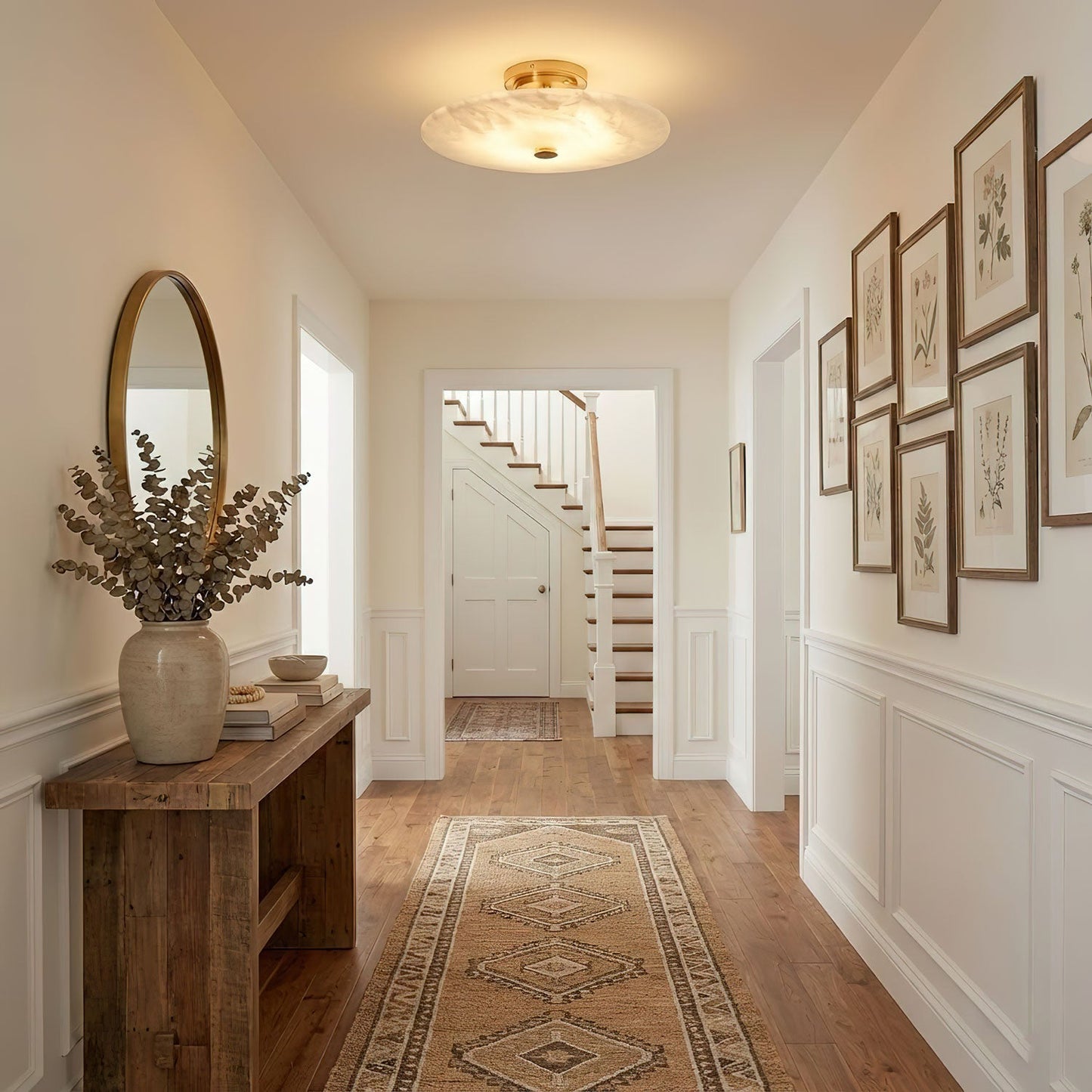 Ankeny Alabaster Ceiling Lamp