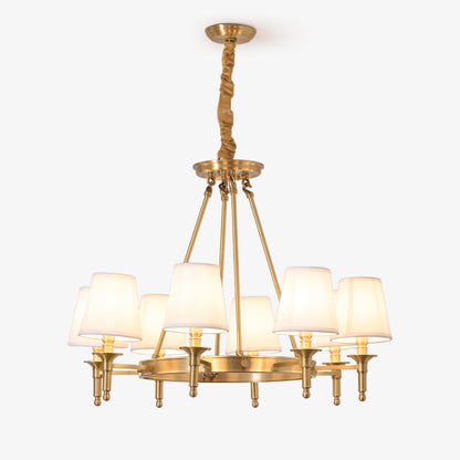 Antique Brass Chandelier