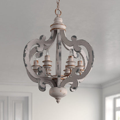 Antique White Style Chandelier