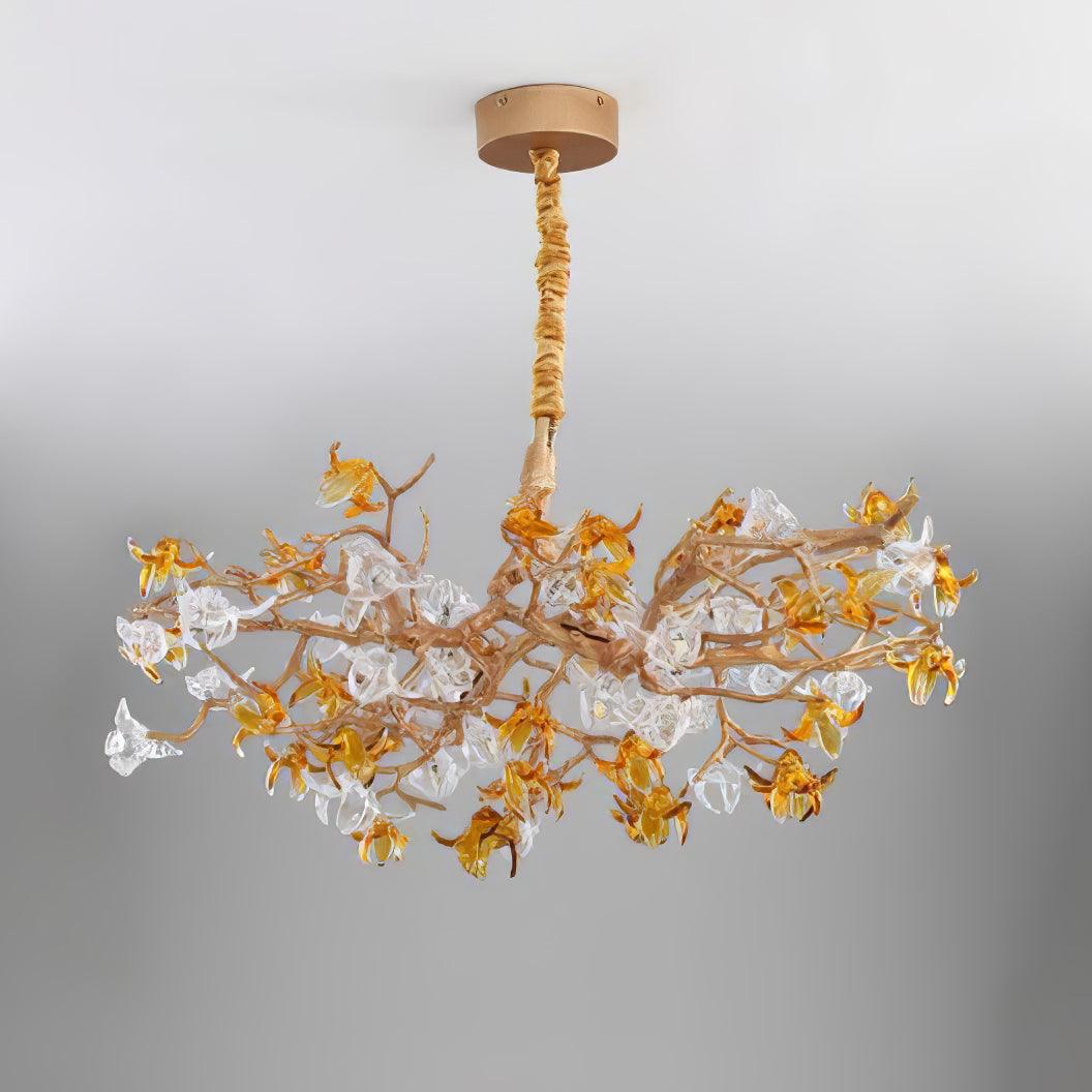 Aosta Brass Branch Chandelier