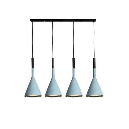 Conical Concrete Pendant Light