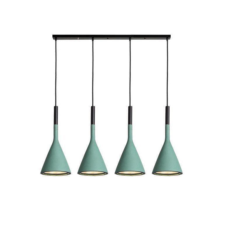 Conical Concrete Pendant Light