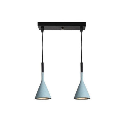 Conical Concrete Pendant Light