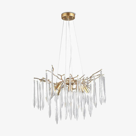 Aqua Funnel Chandelier