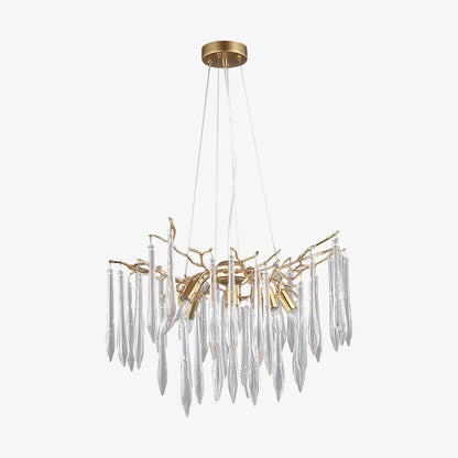 Aqua Funnel Chandelier