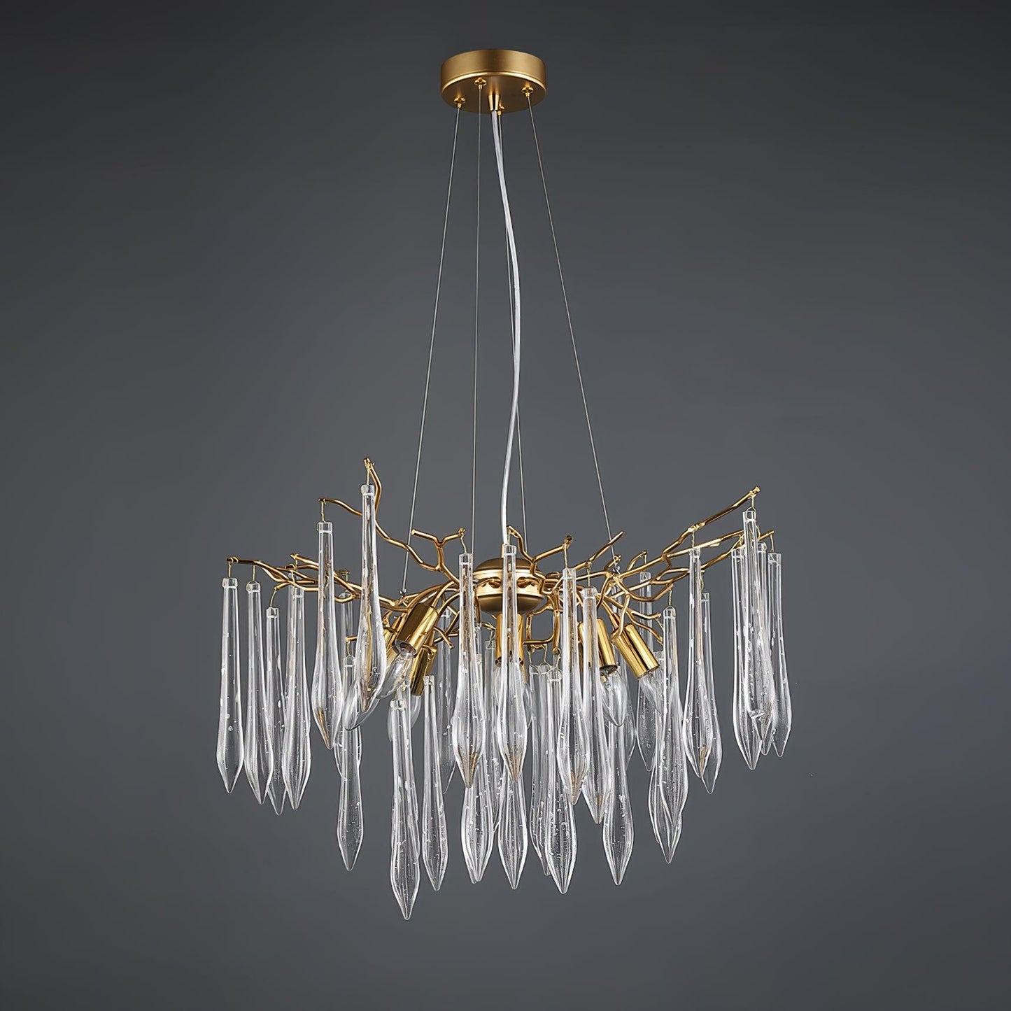 Aqua Funnel Chandelier