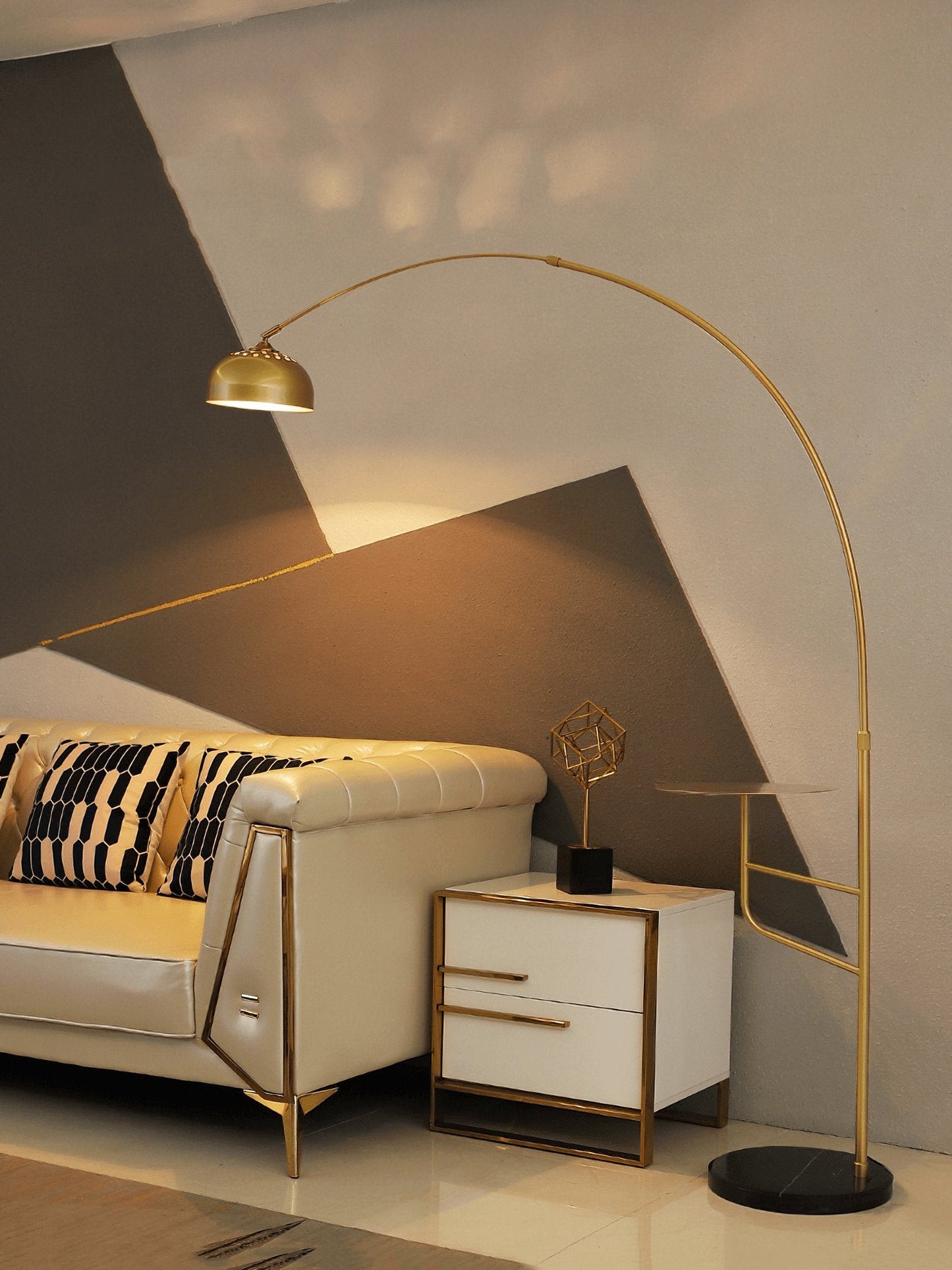 Arc Bell Floor Lamp