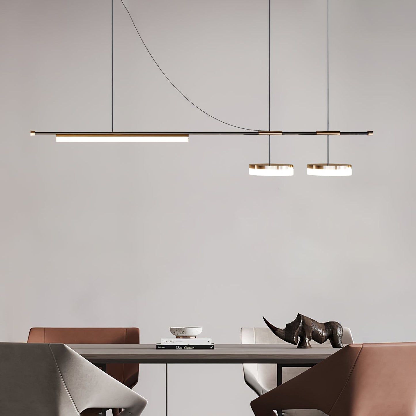 Arc Horizon Island Pendant Light