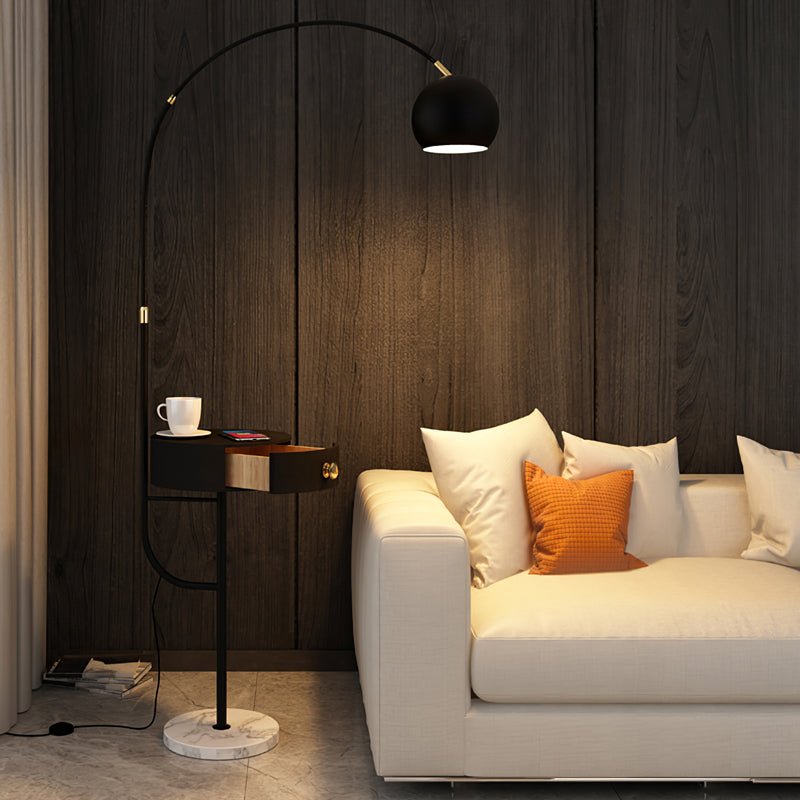 Arc Nightstand Floor Lamp