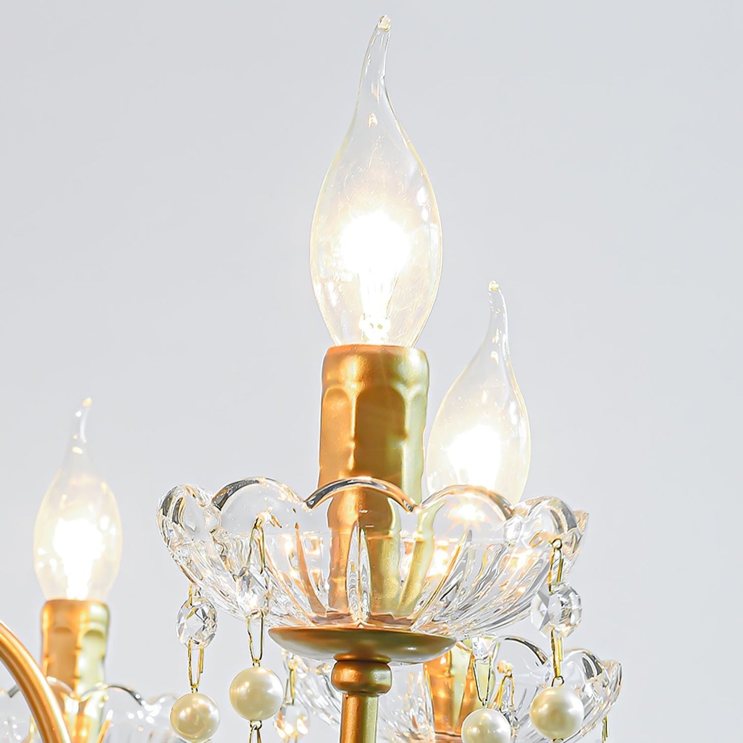 Arcadia Gold Chandelier