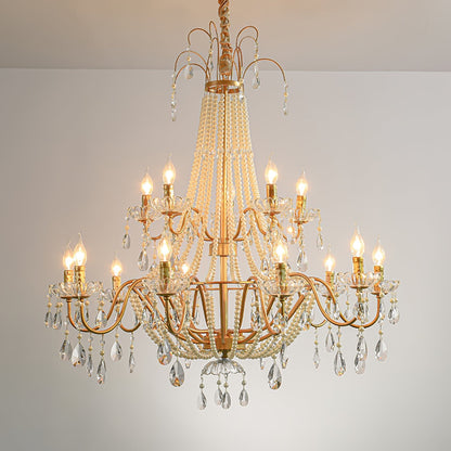 Arcadia Gold Chandelier