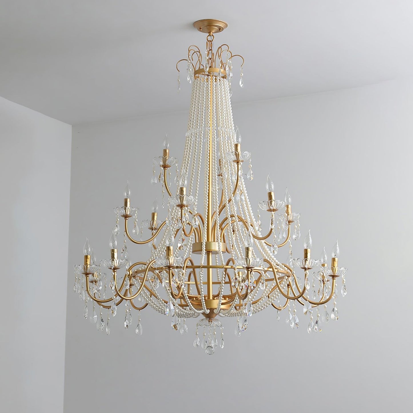 Arcadia Gold Chandelier