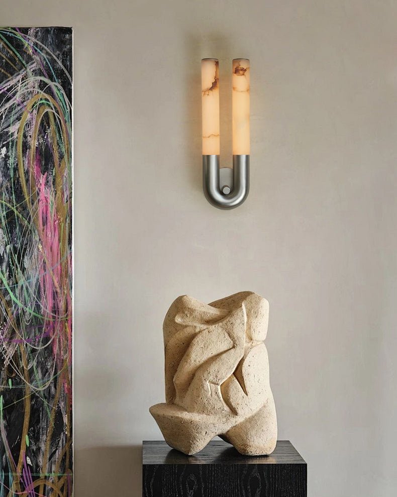 Arch Alabaster Sconce