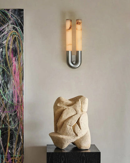 Arch Alabaster Sconce