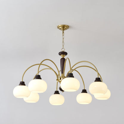 Arched Globe Chandelier