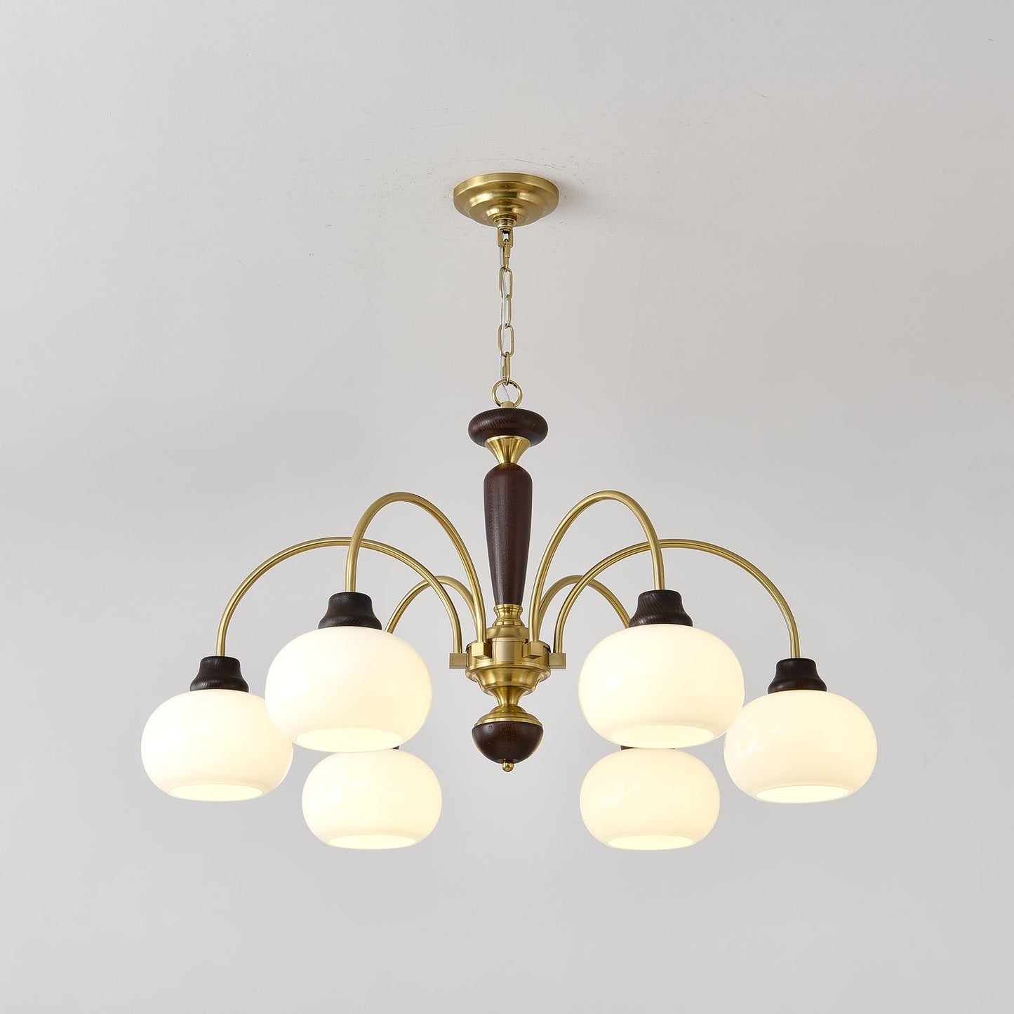 Arched Globe Chandelier