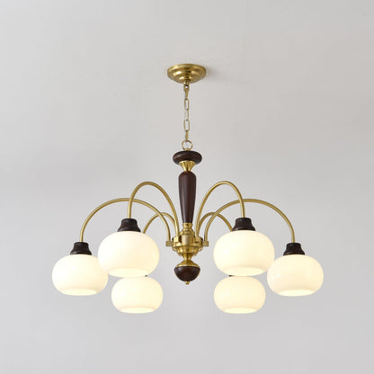 Arched Globe Chandelier