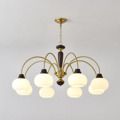 Arched Globe Chandelier