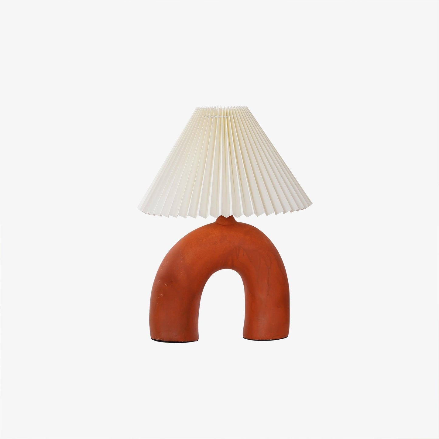 Arched Pleated Table Lamp