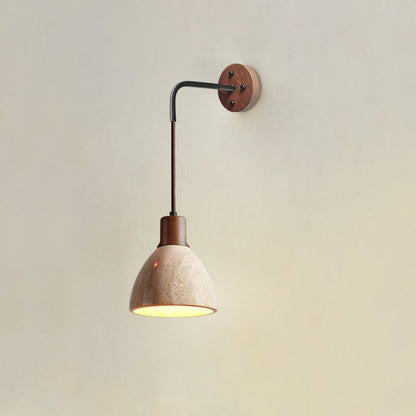 Arched Travertine Wall Light