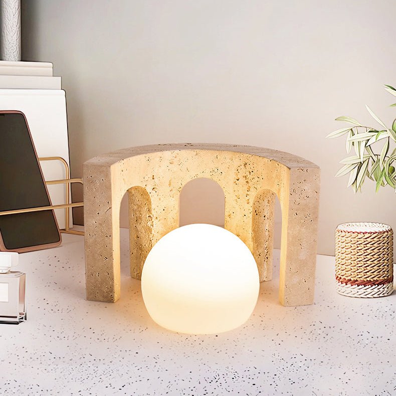Arco Stone Table Light