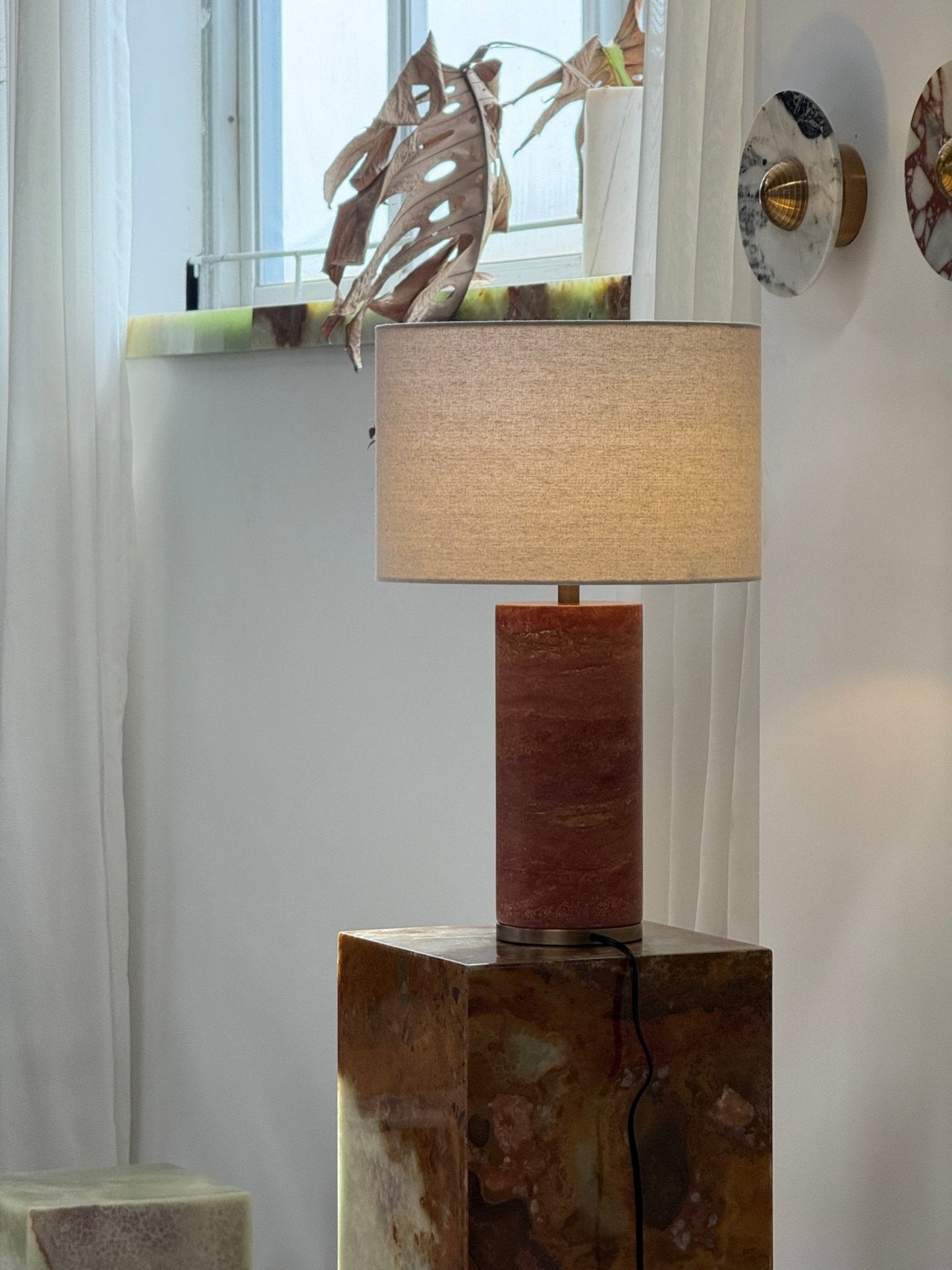 Aria Stone Table Lamp