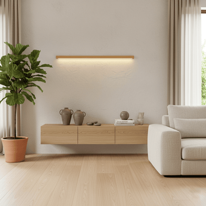 Arlo Linear Wood Wall Light