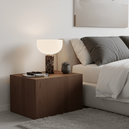 Arno Sphere Marble Table Lamp