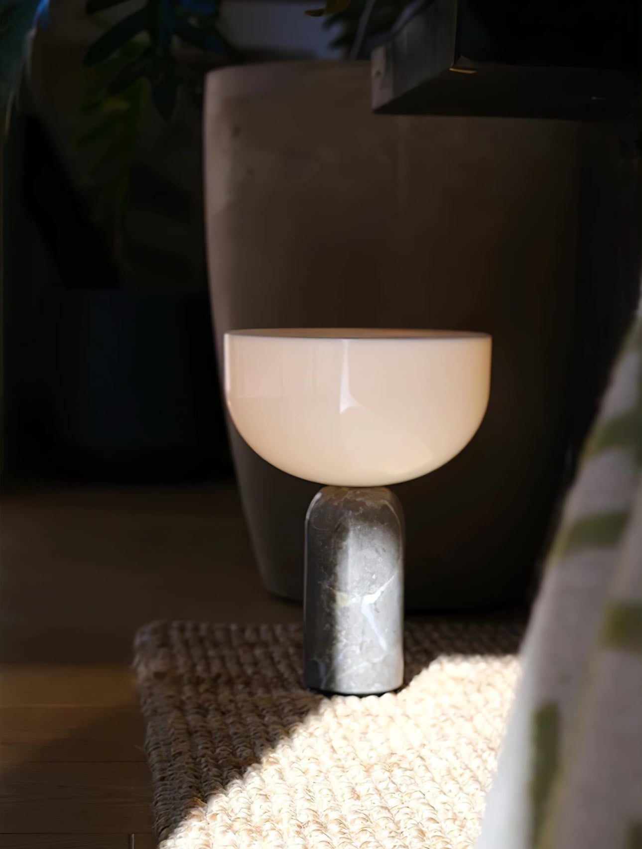 Arno Sphere Marble Table Lamp