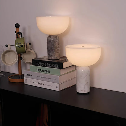 Arno Sphere Marble Table Lamp