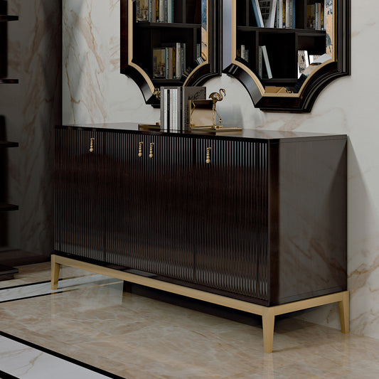 Art Deco Inspired 4 Door Buffet Sideboard