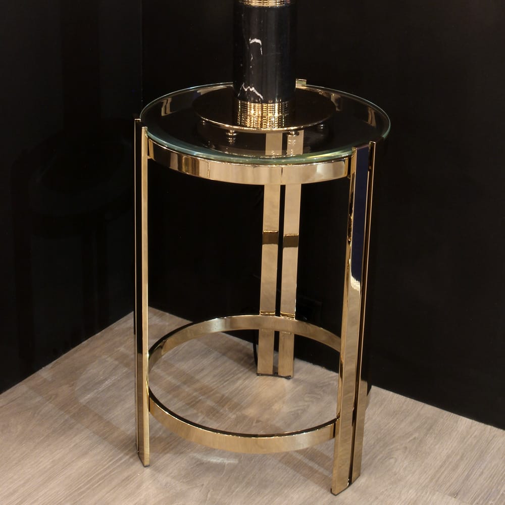 Art Deco Inspired Designer Contemporary Luxury Side Table