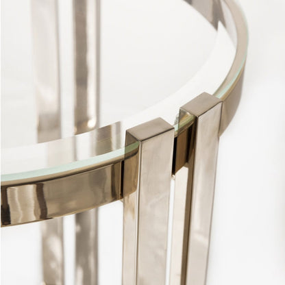 Art Deco Inspired Designer Contemporary Luxury Side Table