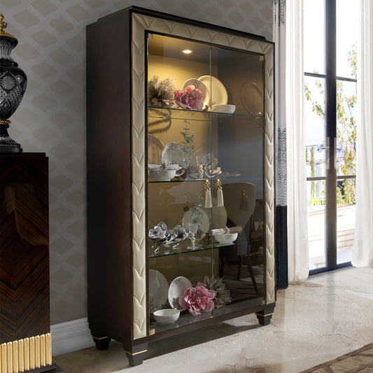 Art Deco Inspired Designer High End Display Cabinet