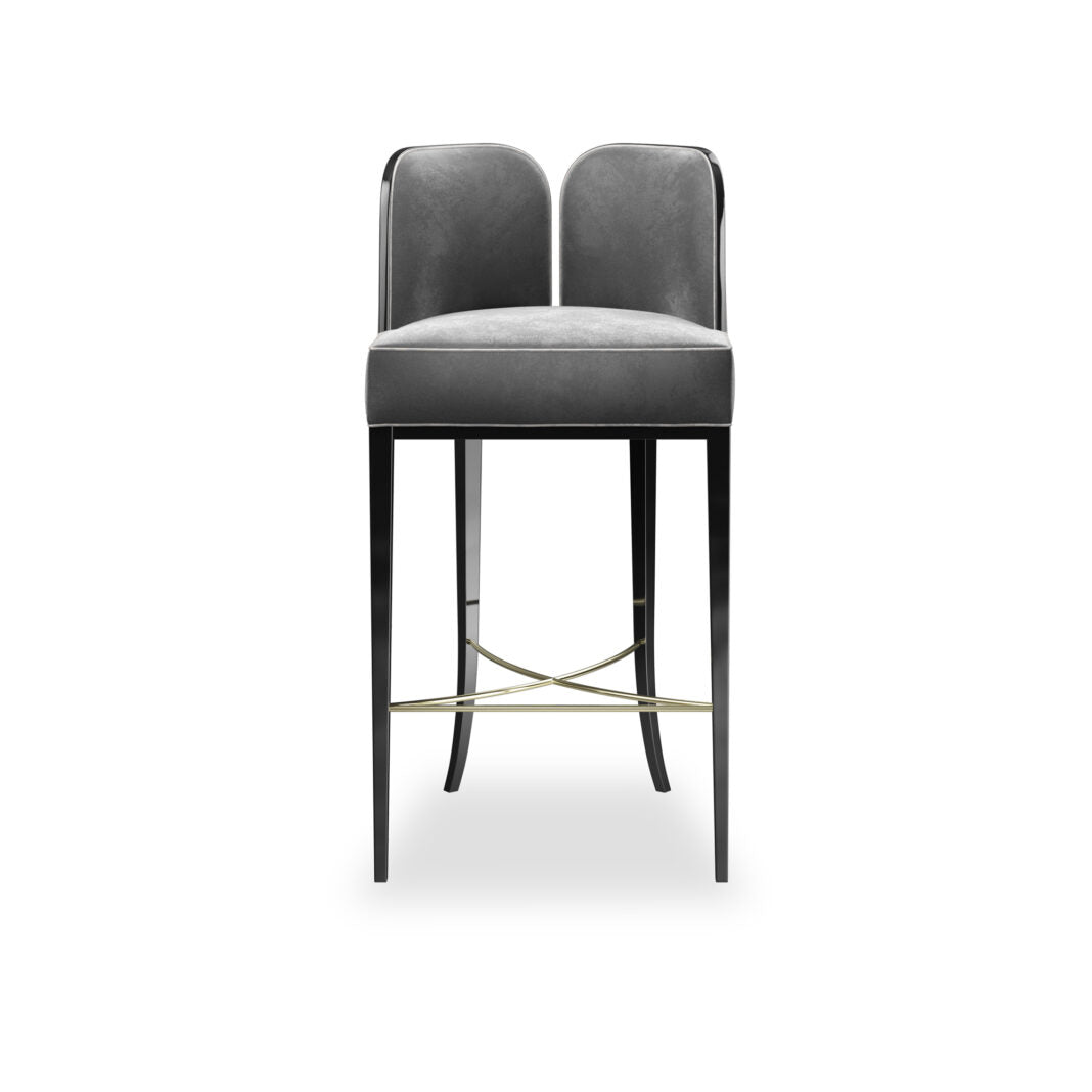 Art Deco Inspired Luxury Bar Stool