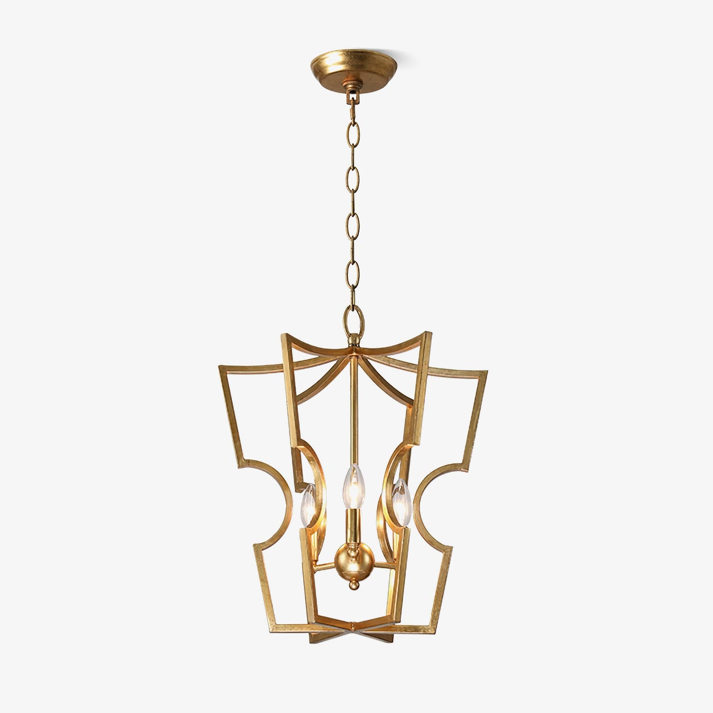 Farmhouse Lantern Electrolier Chandelier