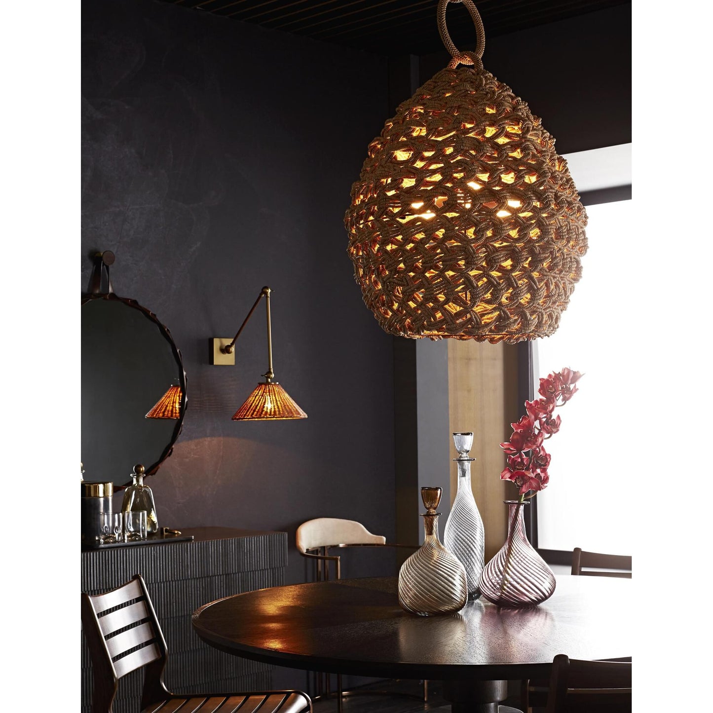 Arteriors Home Saxon 24 Inch Large Pendant Cp380913