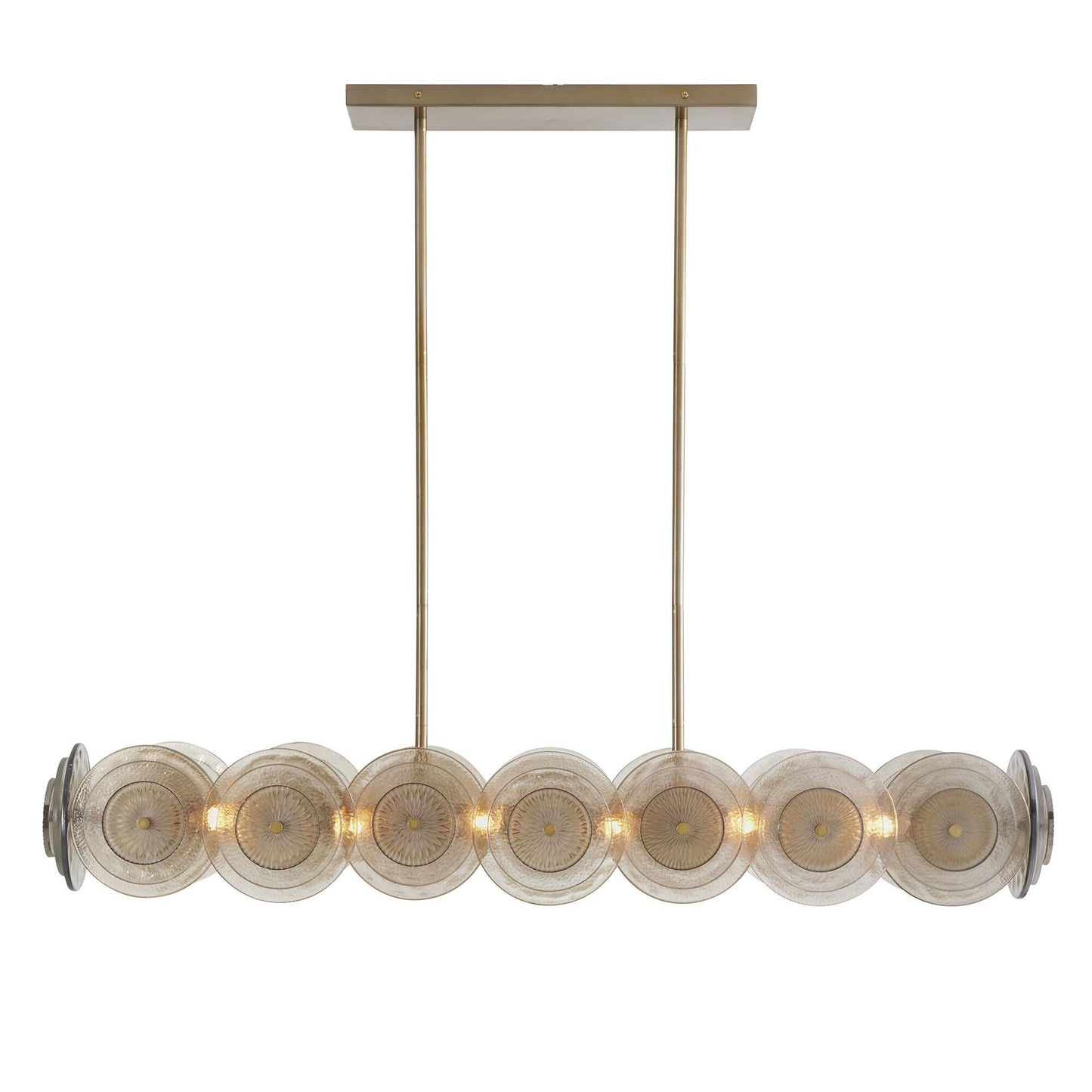 Arteriors Home Kinlee 51 Inch 12 Light Linear Suspension Light Cp733999