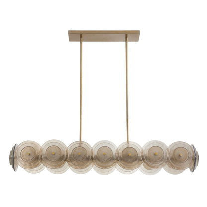 Arteriors Home Kinlee 51 Inch 12 Light Linear Suspension Light Cp733999