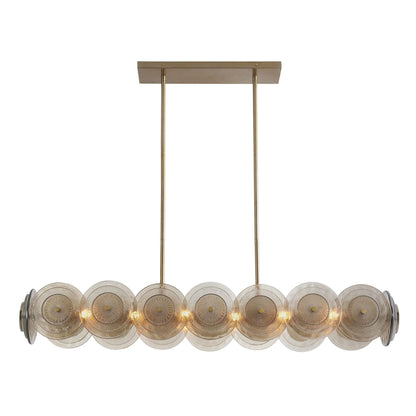 Arteriors Home Kinlee 51 Inch 12 Light Linear Suspension Light Cp733999