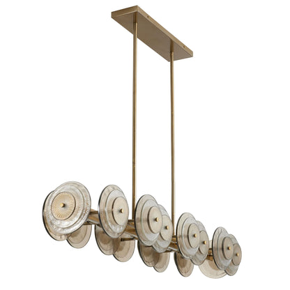 Arteriors Home Kinlee 51 Inch 12 Light Linear Suspension Light Cp733999