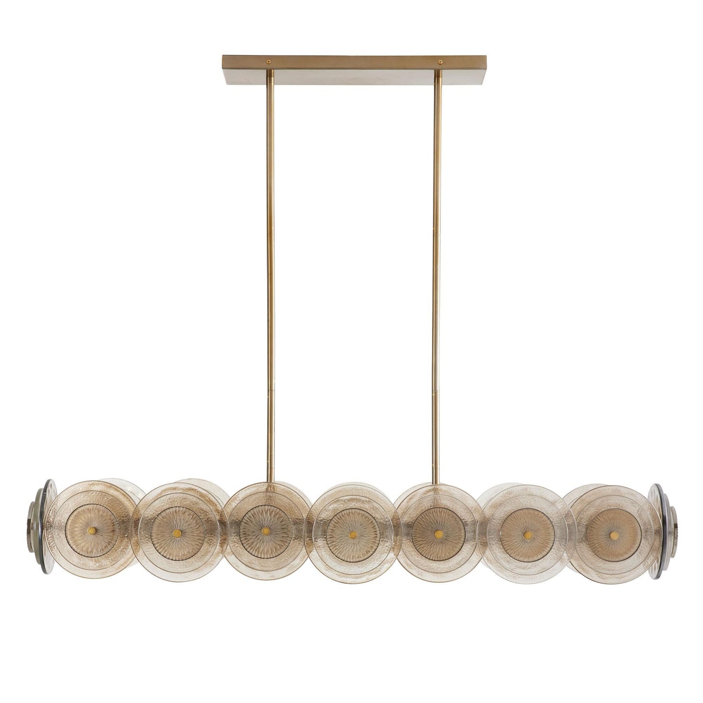 Arteriors Home Kinlee 51 Inch 12 Light Linear Suspension Light Cp733999