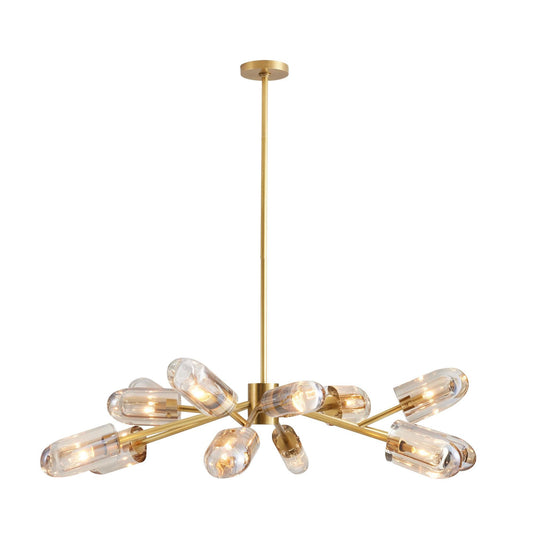 Arteriors Home Javier 44 Inch 12 Light Chandelier Cp734012